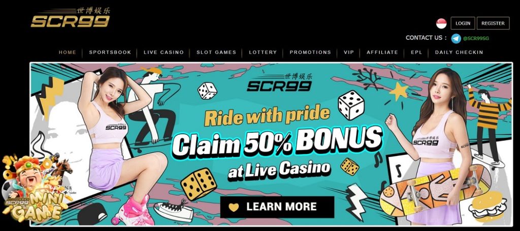 Gamble at the Scr99SG Online Casino